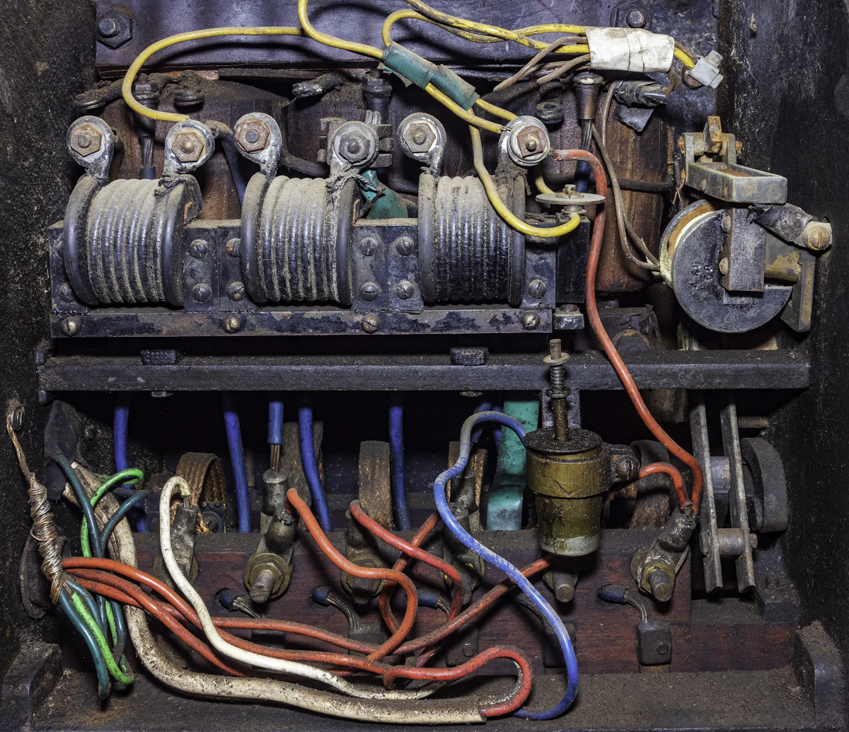 Ageing switchgear and terminations in a plant room