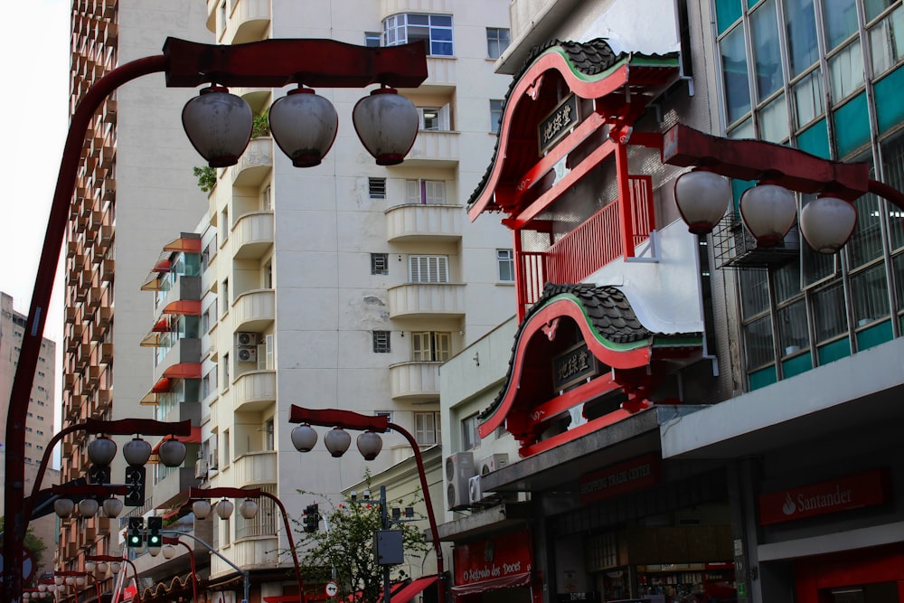 black and brown sunglasses on white and red signage