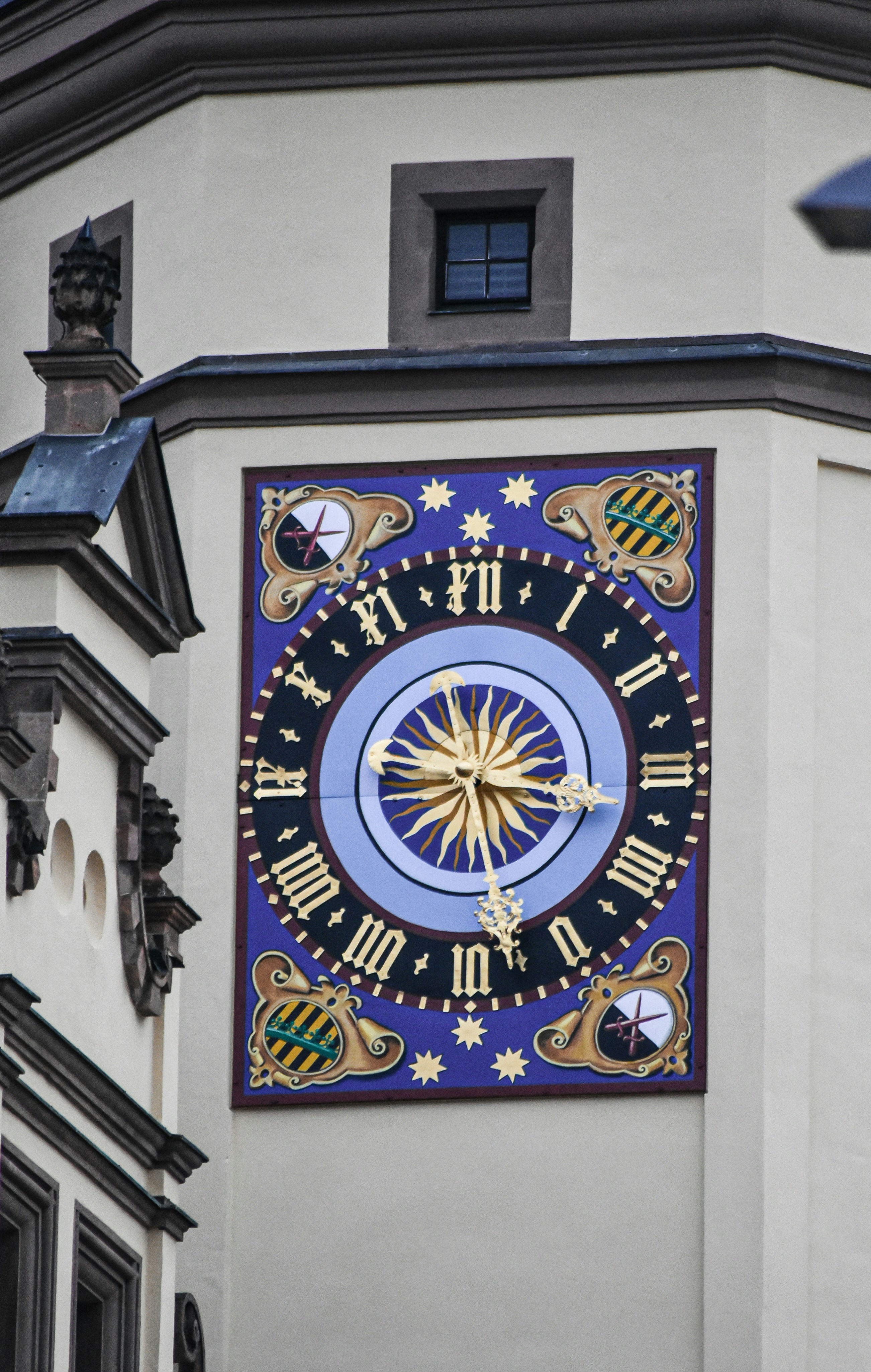 Clock Tower in Leipzig, Germany