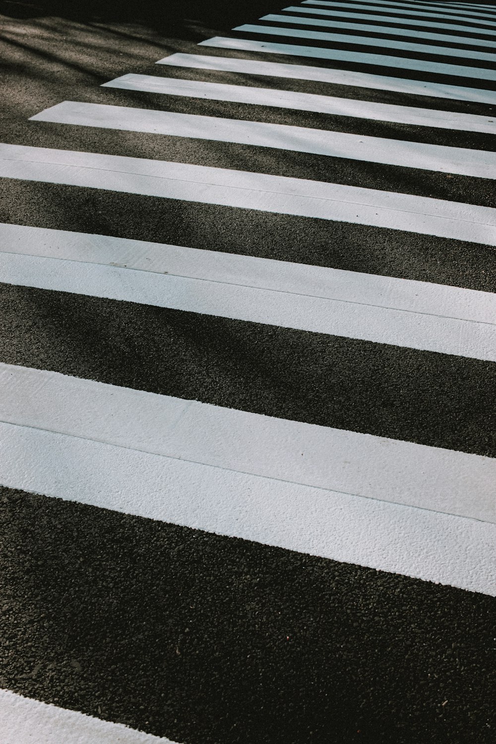 black and white striped textile