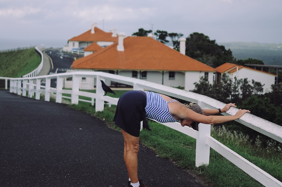 Stretching photo spot Cape Byron Lighthouse Australia