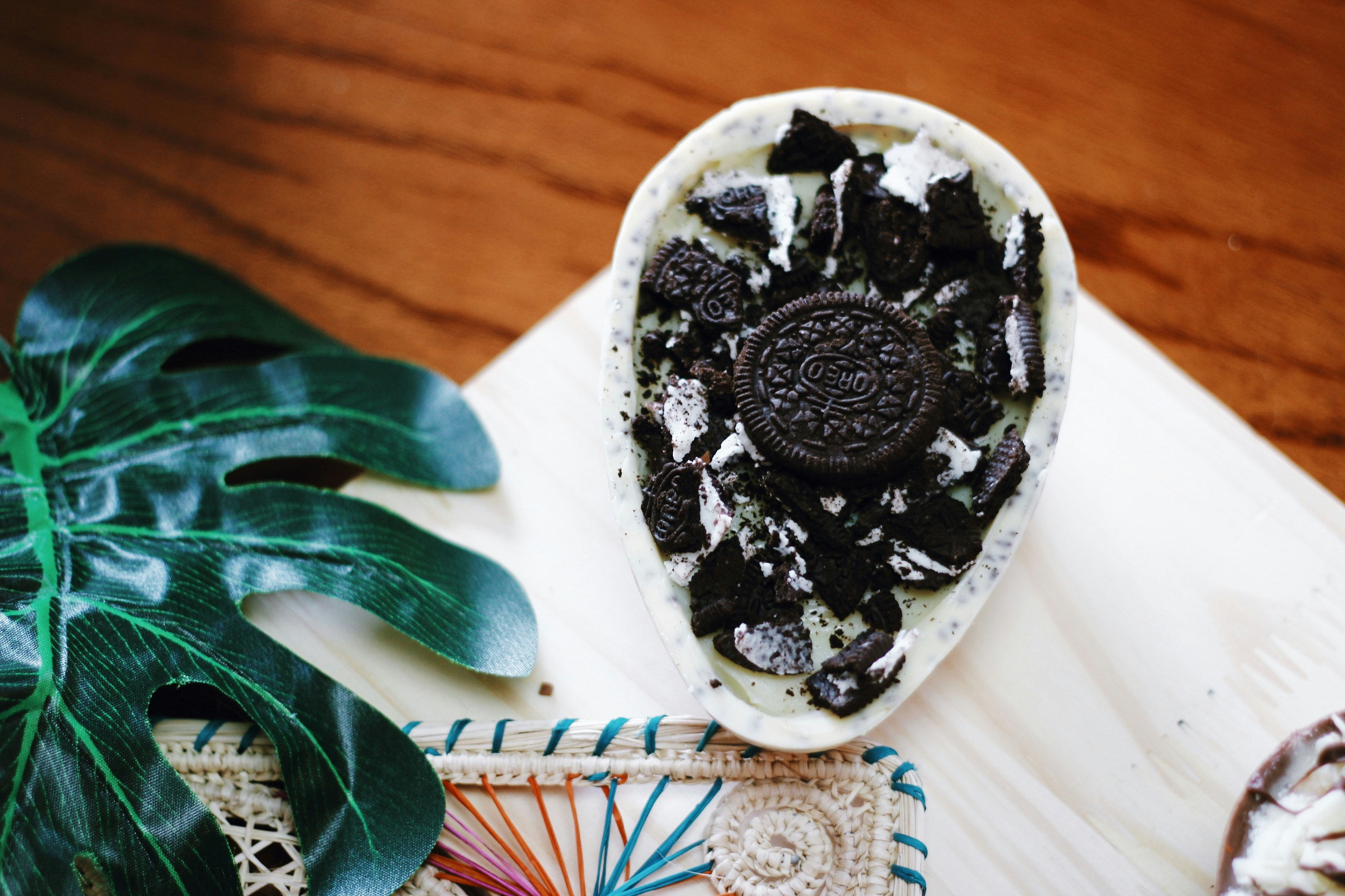 chocolate cake on white ceramic plate