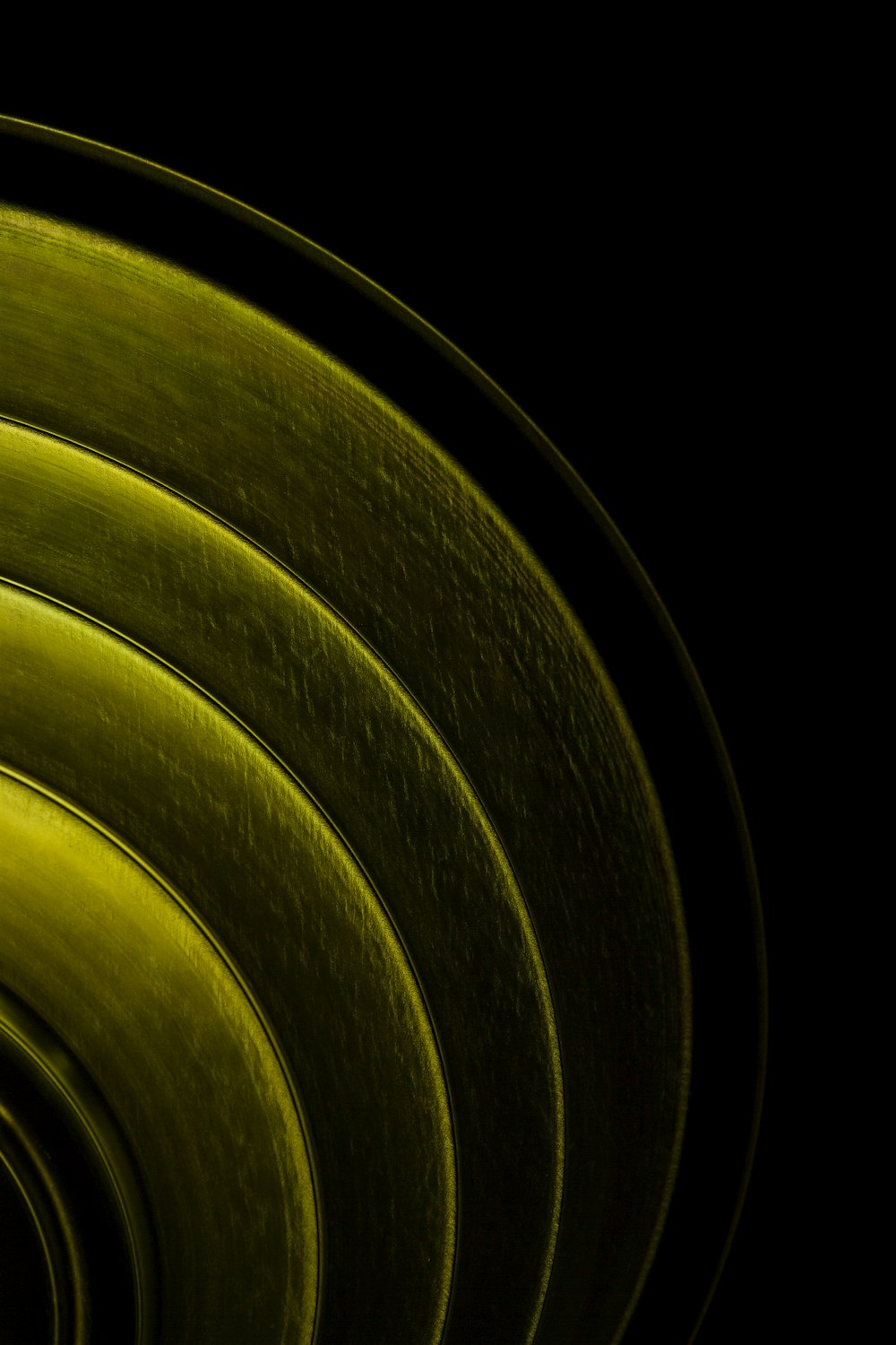 green and black spiral illustration