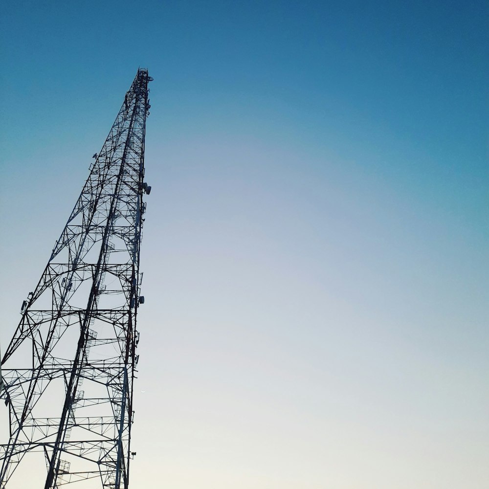 black steel tower under blue sky during daytime