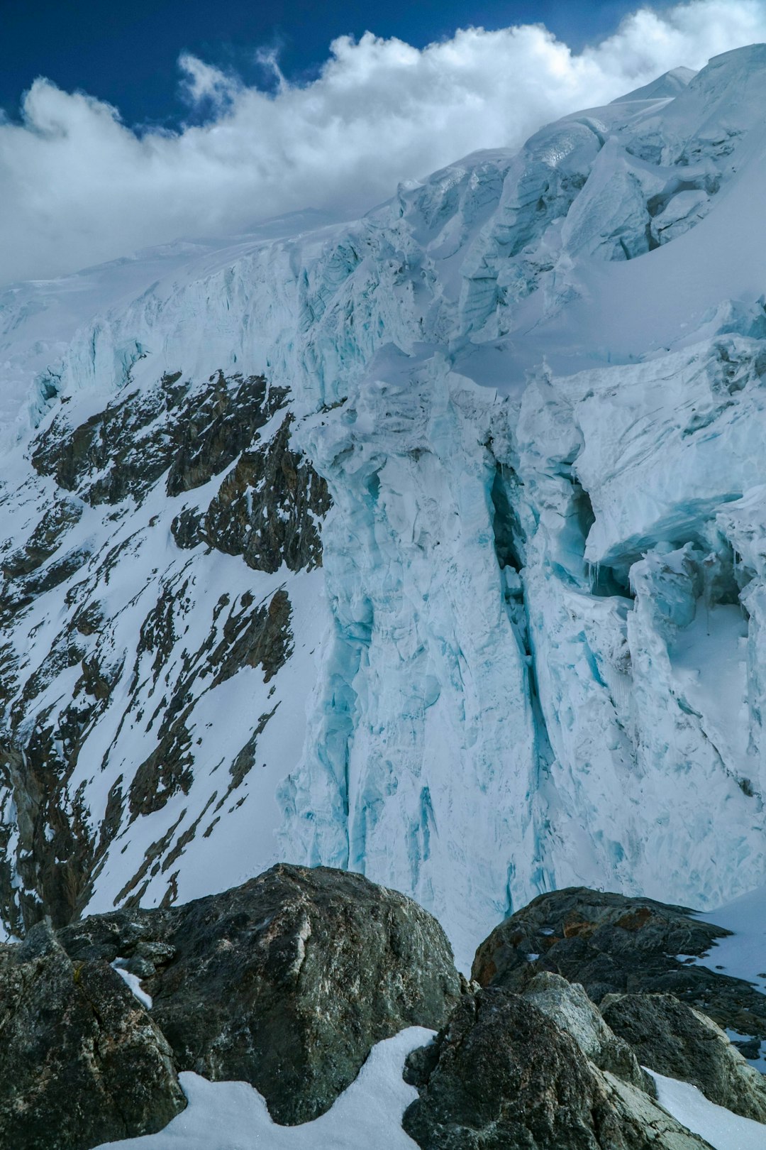 travelers stories about Glacial landform in Mera Peak, Nepal