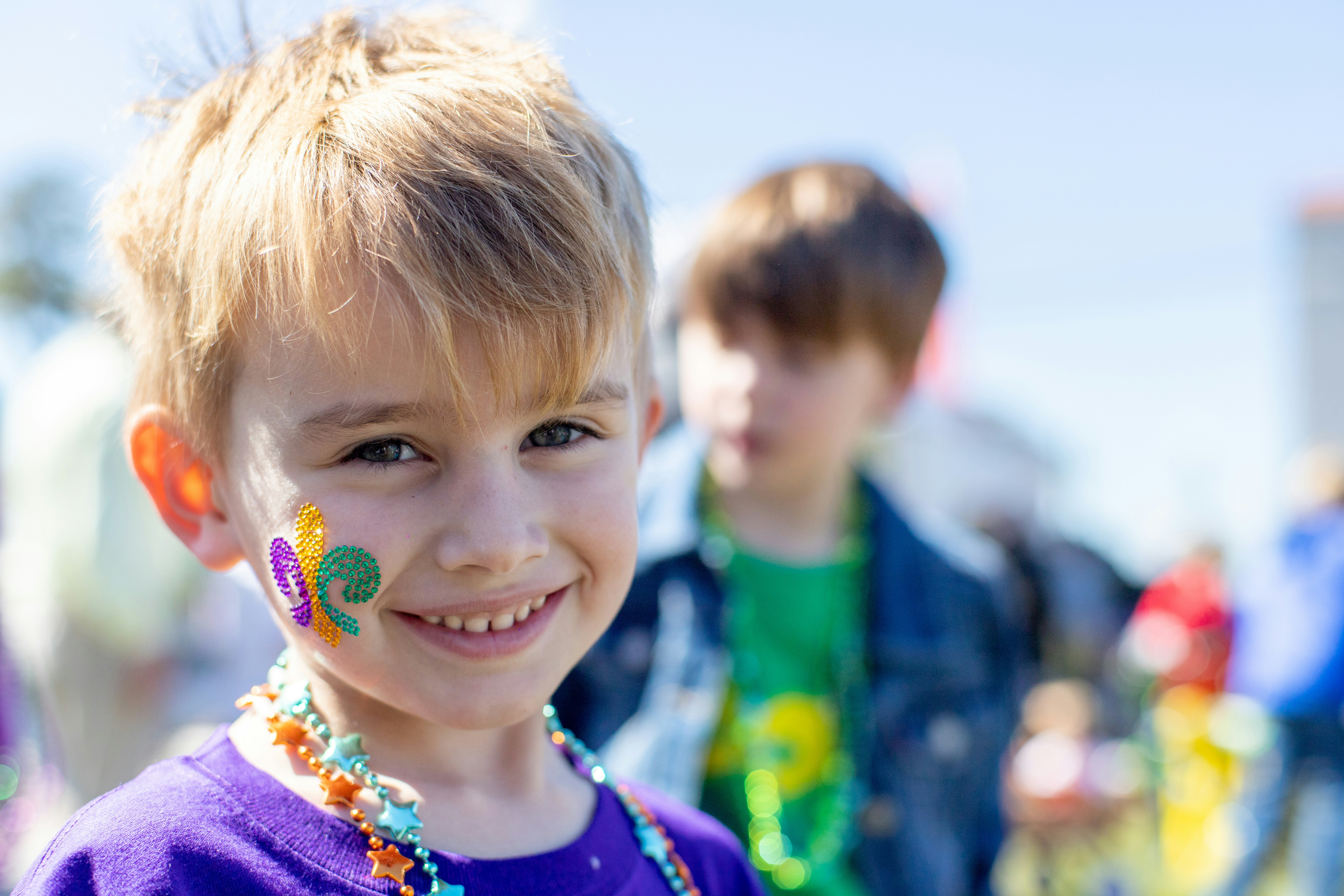 Jensen at Mardi Gras! Shot with ♥ on a Canon EOS 6D II & a Carl Zeiss Planar 58mm.