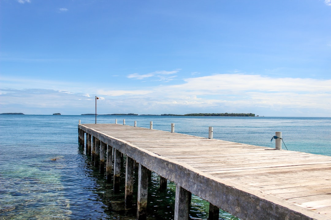 Pier photo spot Jakarta Indonesia