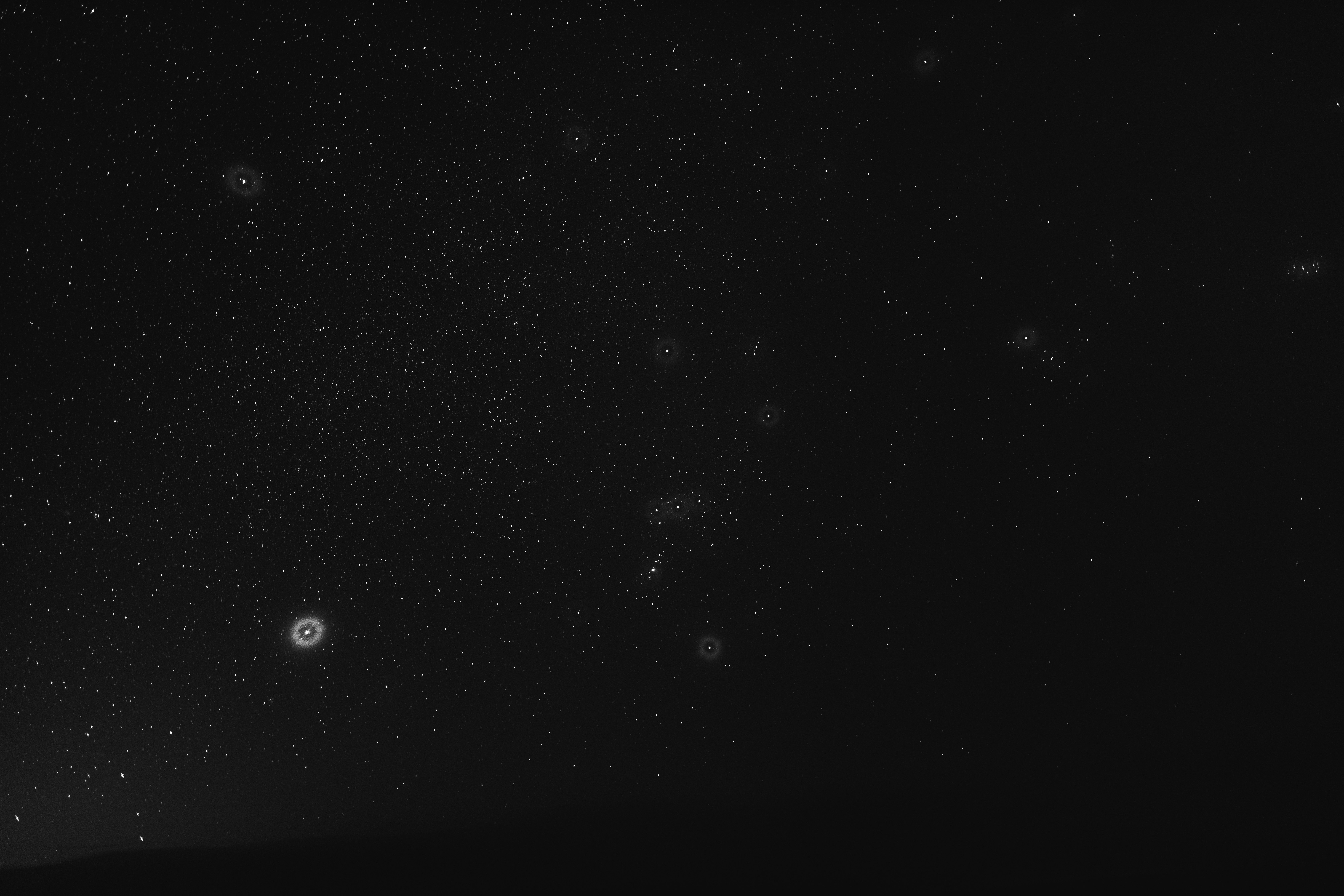 white stars in the sky during night time