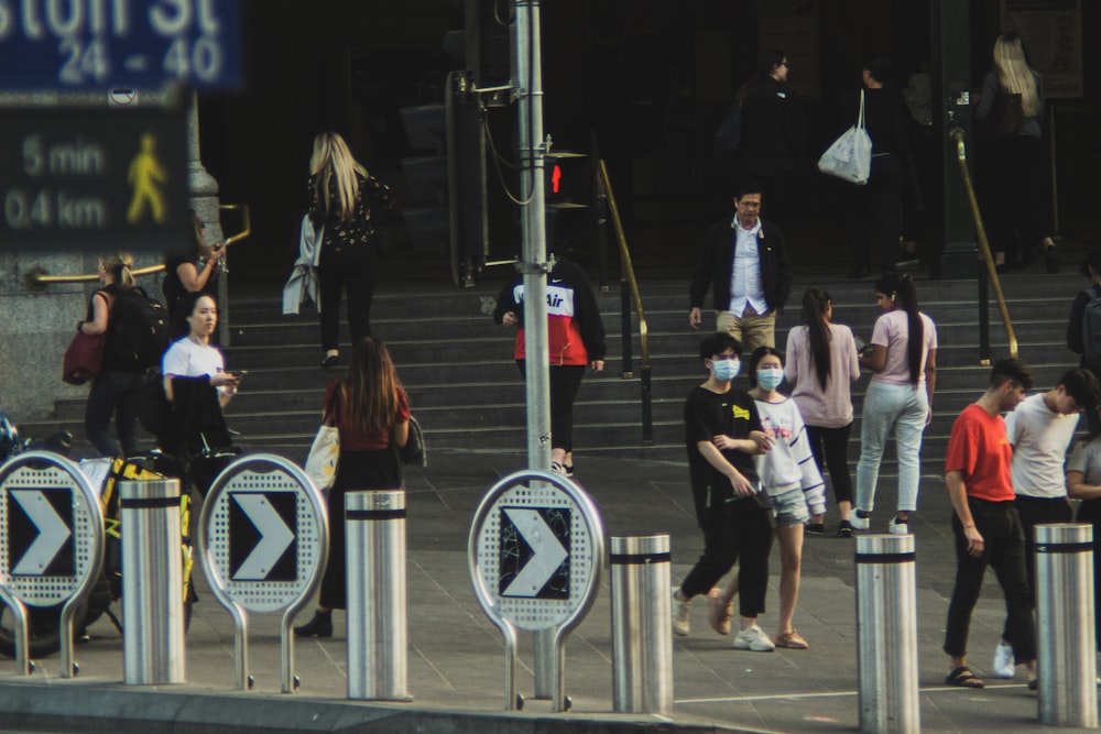 people walking on pedestrian lane during daytime