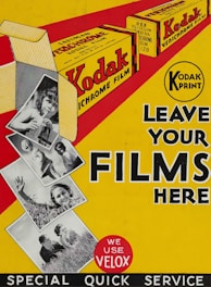 Poster - 'Leave Your Films Here'