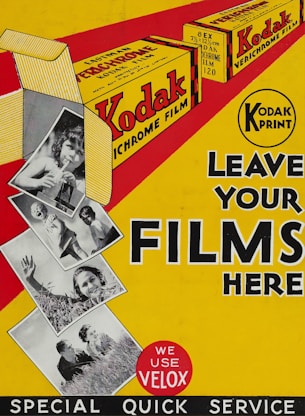 Poster - 'Leave Your Films Here'