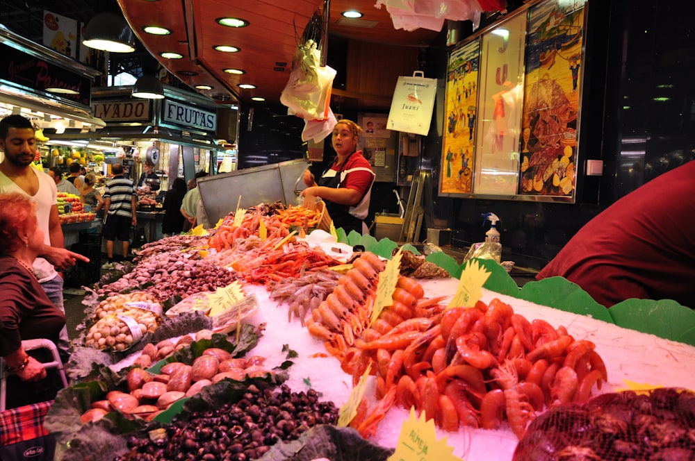 sliced raw meat on green table