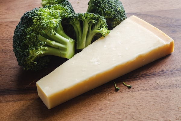 Broccolisoep met Geraspte Kaas