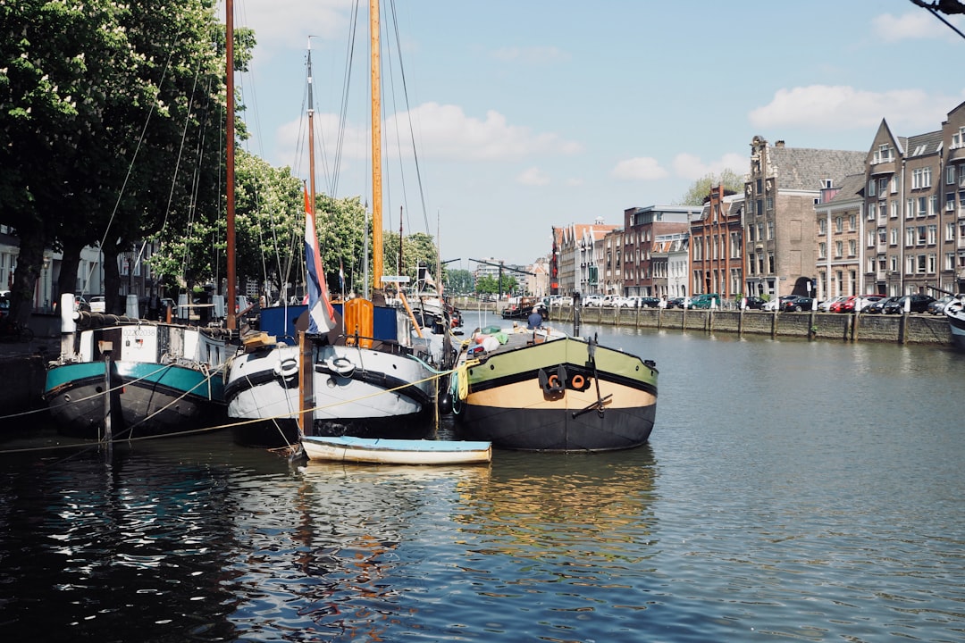 Waterway photo spot Dordrecht Cube Houses