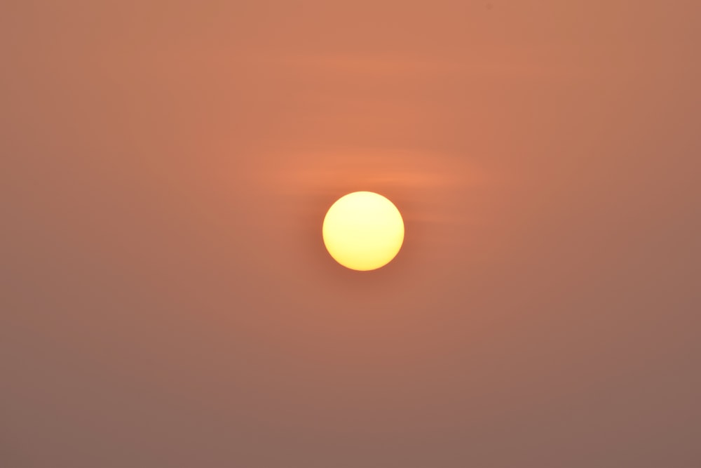 sun on sky during sunset