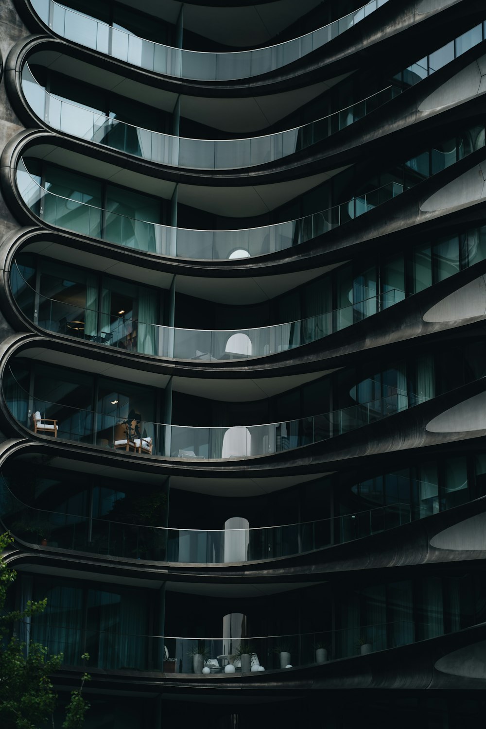 white and black concrete building