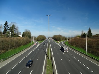 cars on road during daytime