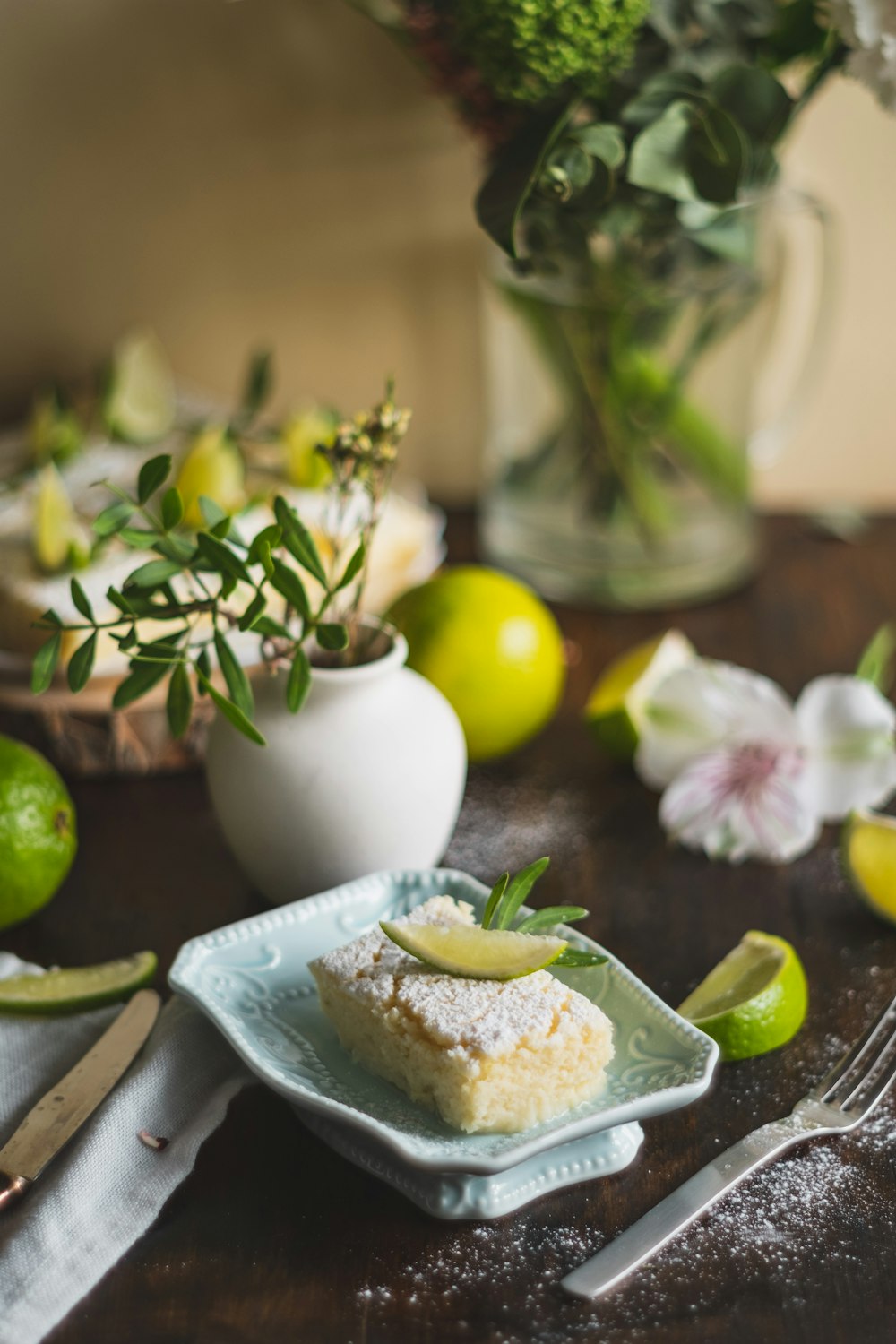 yellow round fruit on white ceramic plate