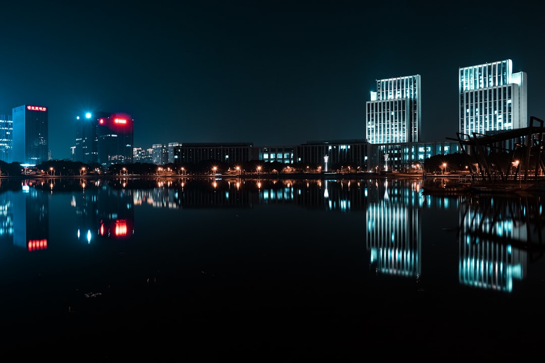 photo of China Skyline near Suzhou Museum