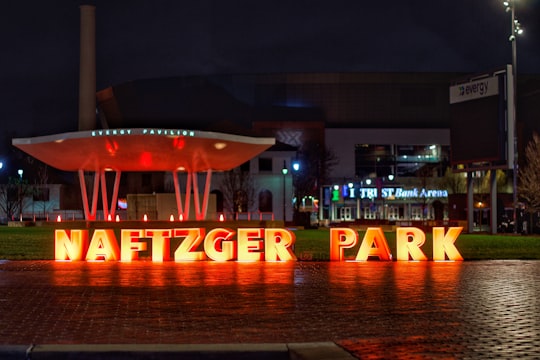 orange and black UNK lighted signage in Wichita United States