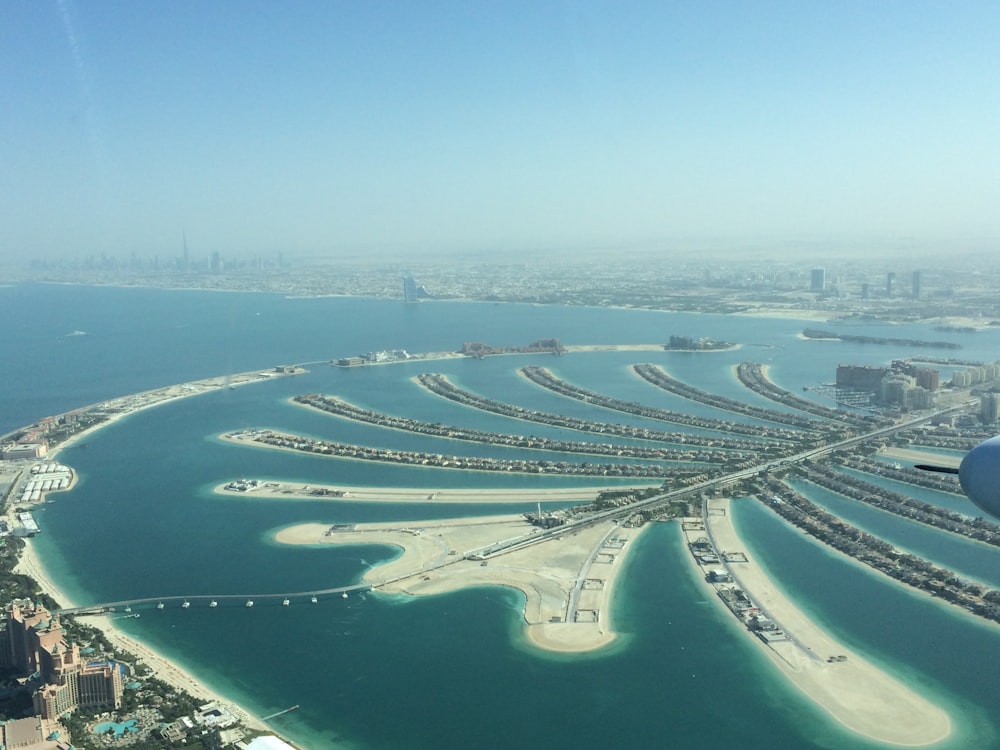 aerial view of green field during daytime