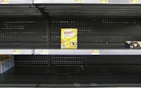 Grocery stores are experiencing major hoarding of some supplies due to the Coronavirus. As soon as items get stocked they are bought off the shelf with delivery trucks completely off schedule.