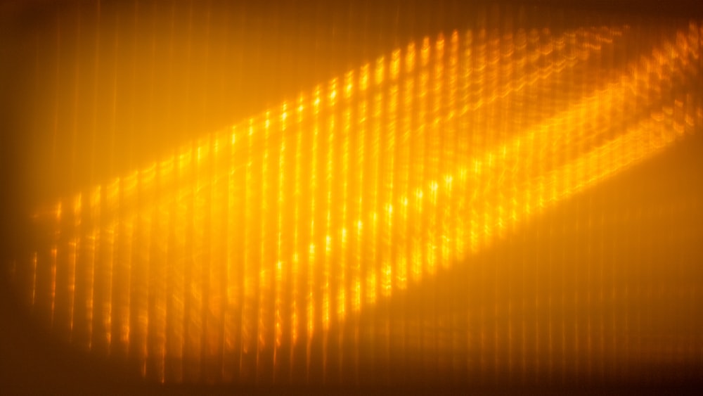 yellow and orange light illustration