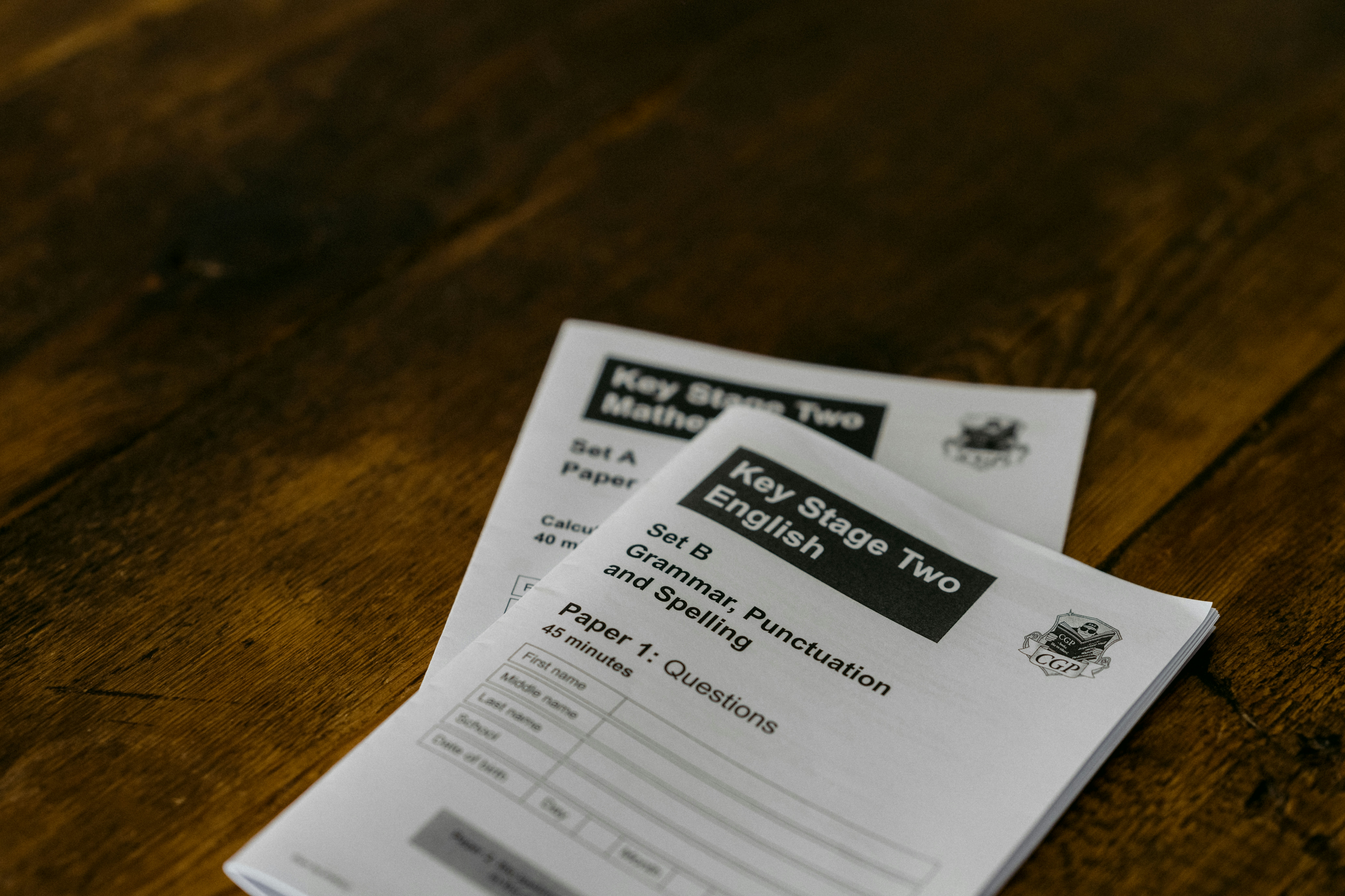 English Key Stage 2 SaTs paper