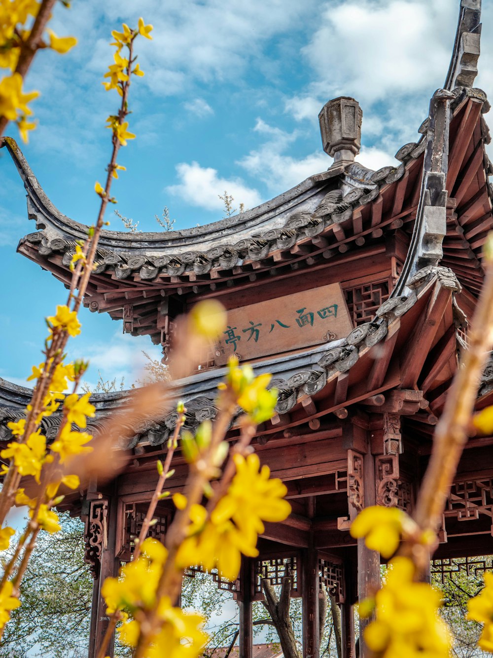 brown and black temple under blue sky during daytime