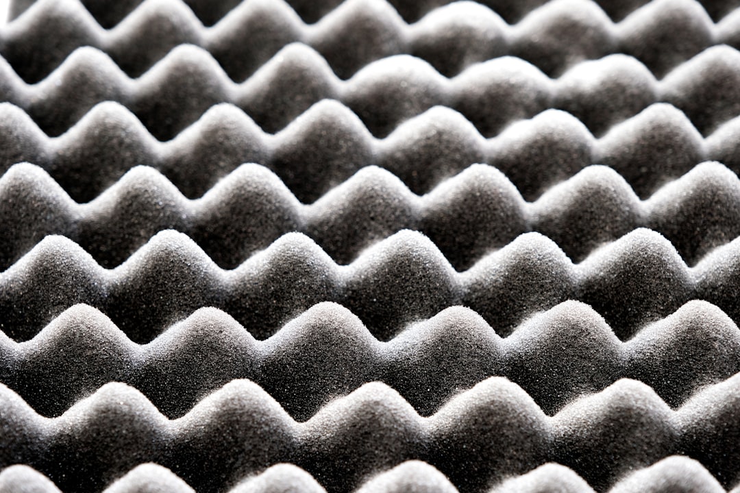 black and white textile in close up photography