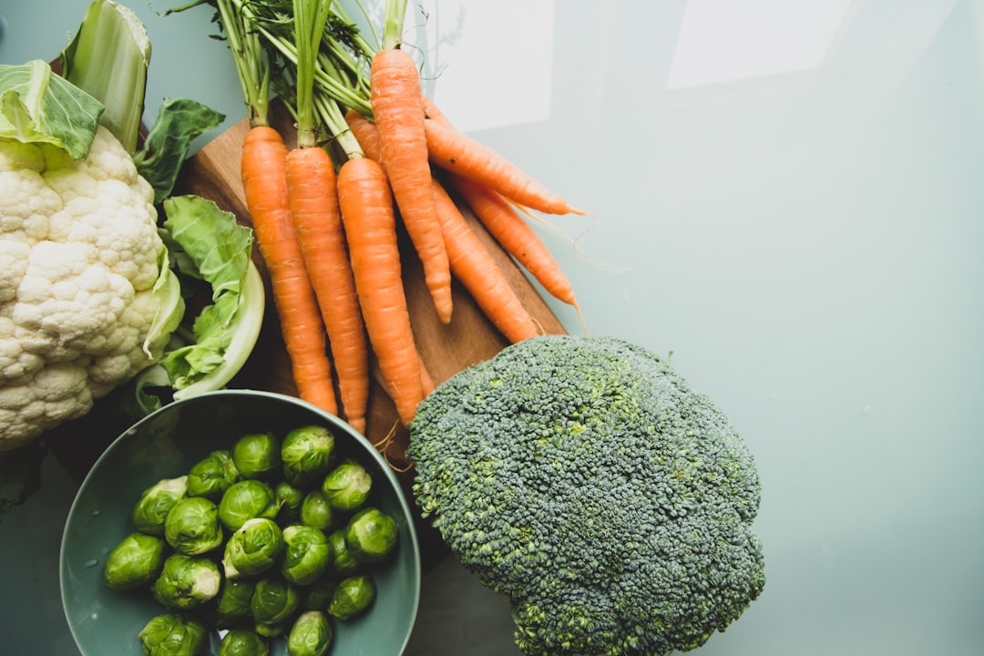 carrots and broccoli on stainless steel bowl