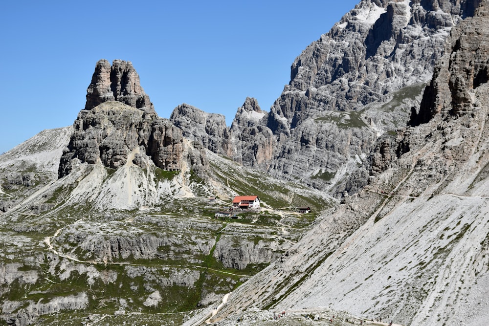 green and gray mountains under blue sky during daytime