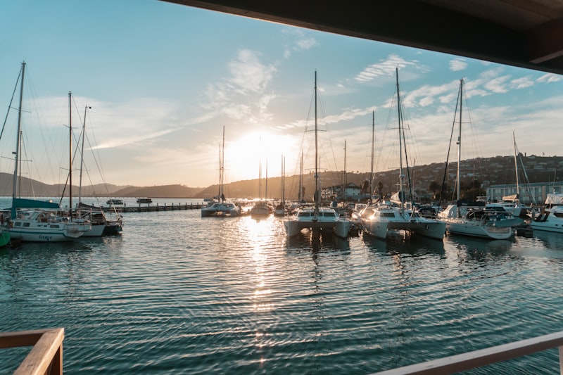 Puerto de Knysna en Sudáfrica