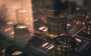 Classic Brass Microscope