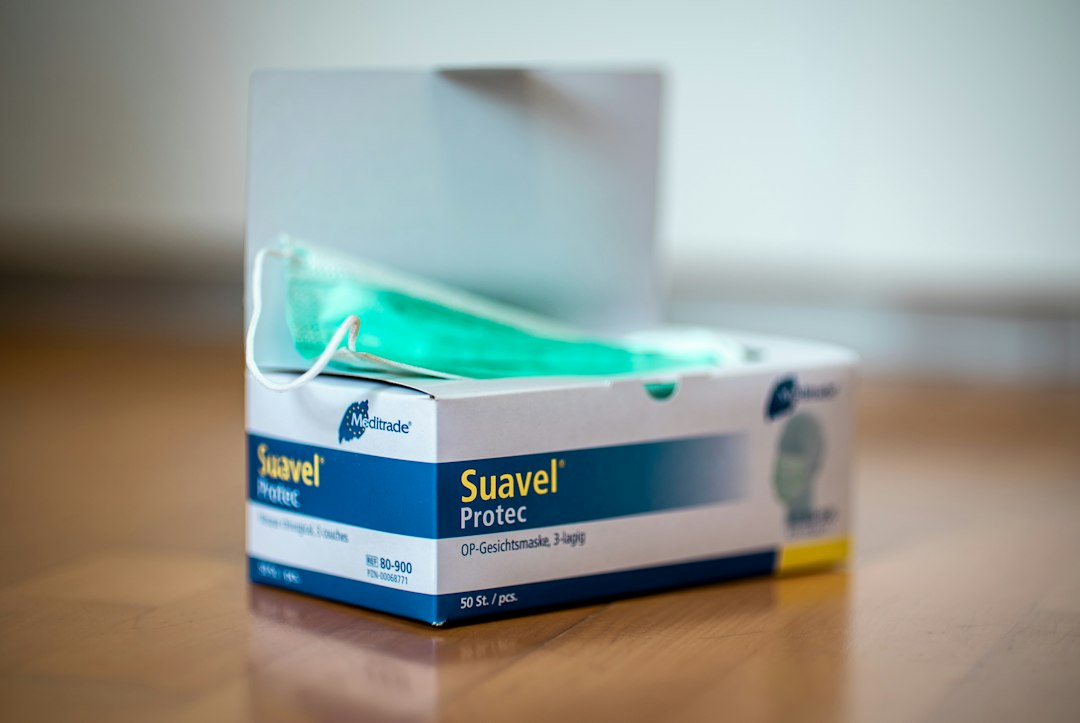saliva swab kit closeup