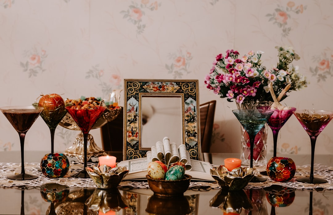 red rose bouquet on brown wooden table