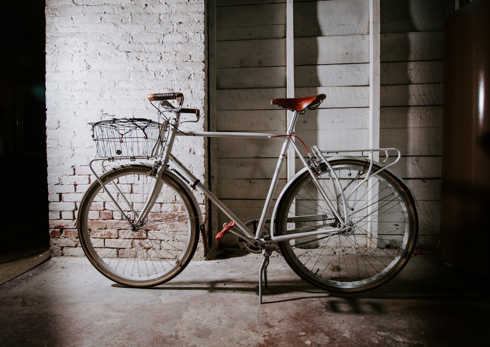 black and red road bike