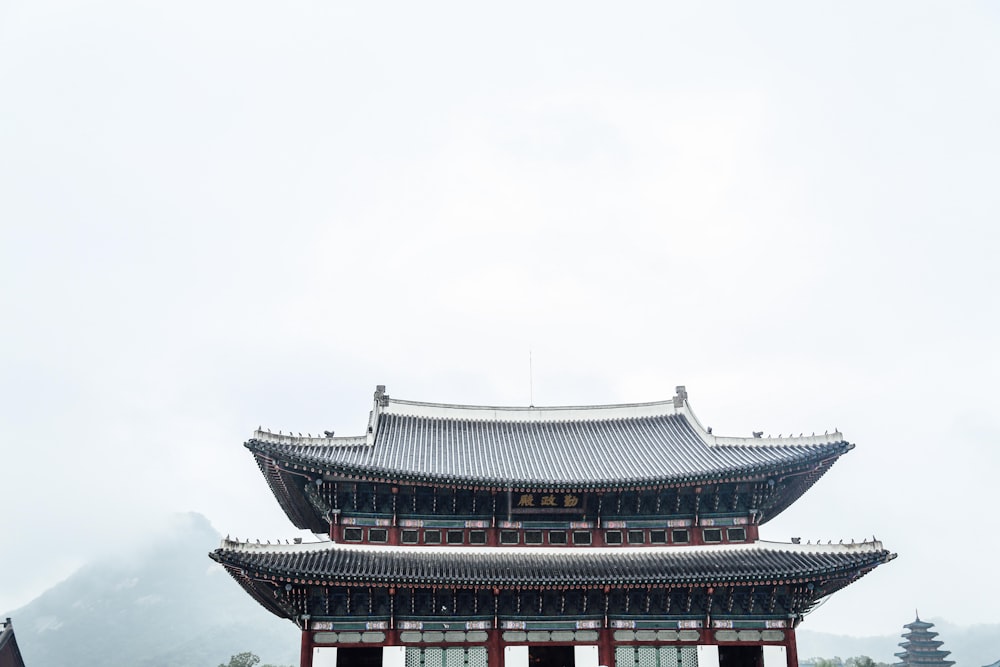 red and black temple under white sky during daytime