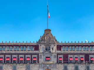 Architectural plans for preserving Puebla's historic sites.