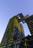 A solar-powered smart building in Singapore integrated with advanced BMS technology.
