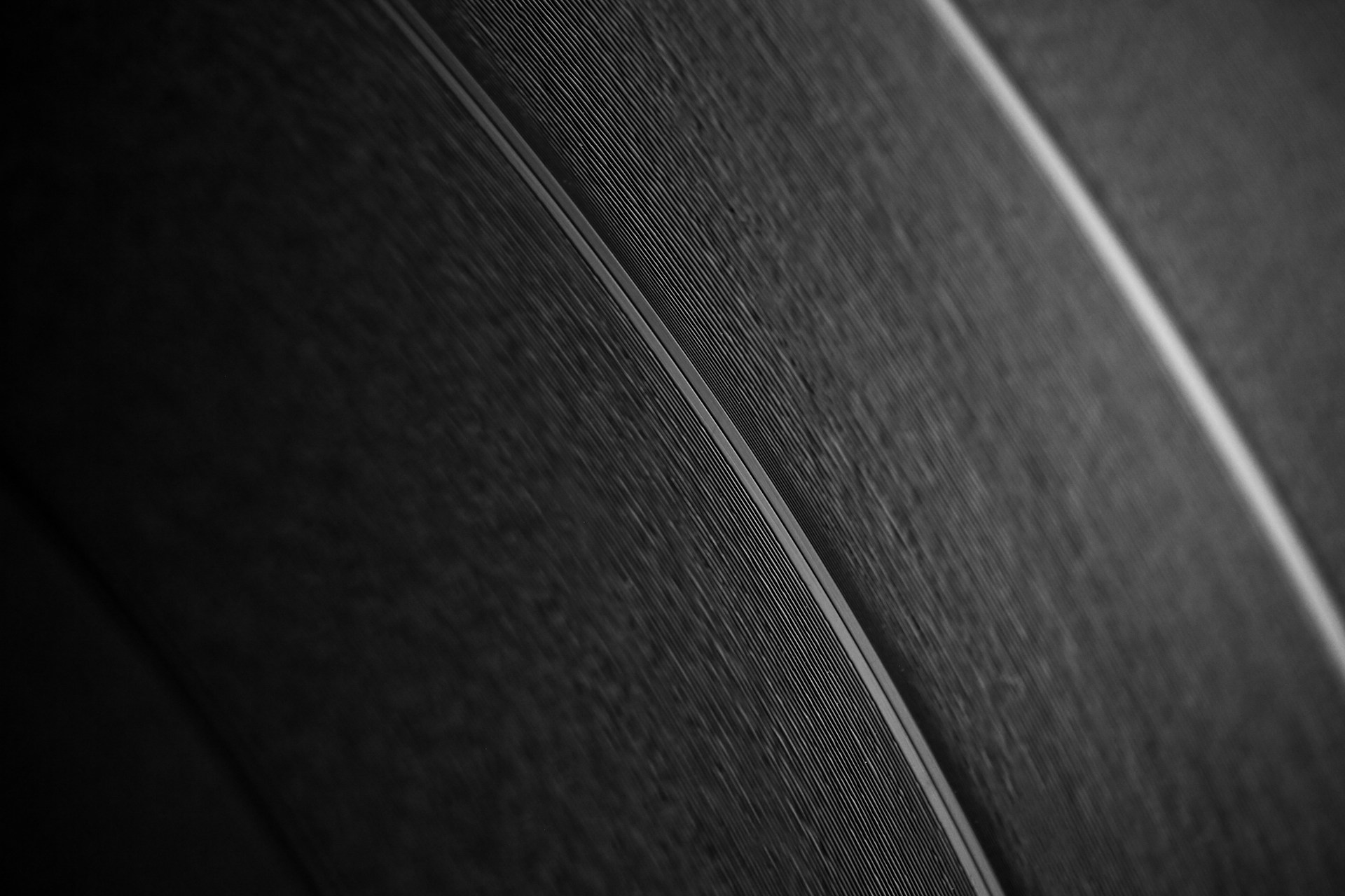 grayscale photo of a textile