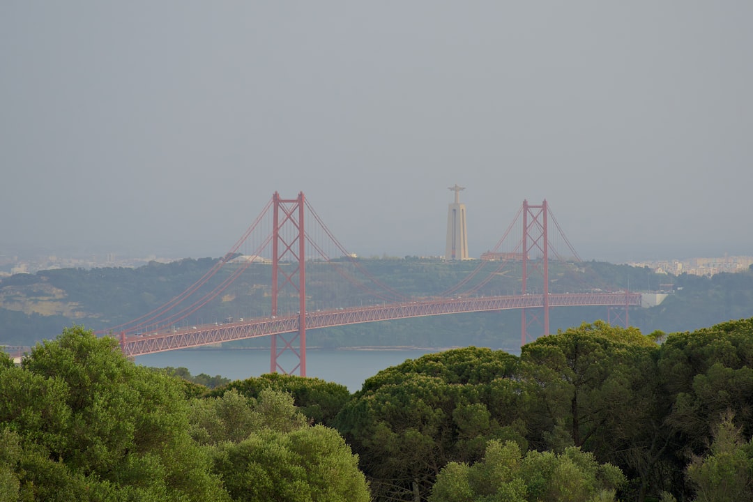 Suspension bridge photo spot Benfica National Sanctuary of Christ the King