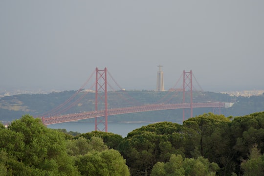 golden gate bridge in san francisco in Circuito de Monsanto Portugal