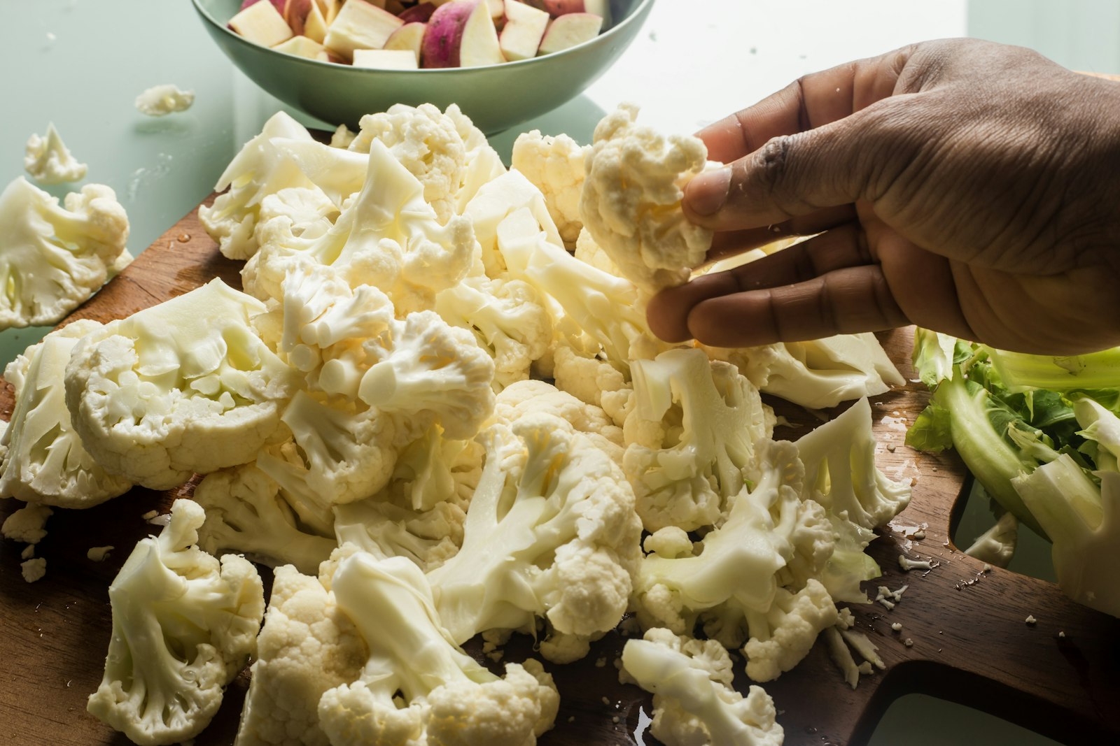 Cauliflower Cheese with Mustard Crumb