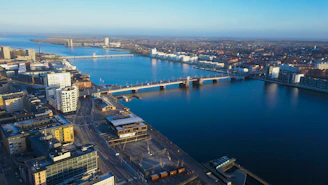 aerial view of city buildings during daytime