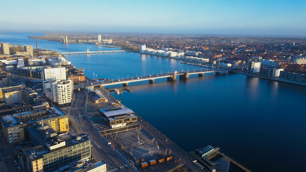 aerial view of city buildings during daytime