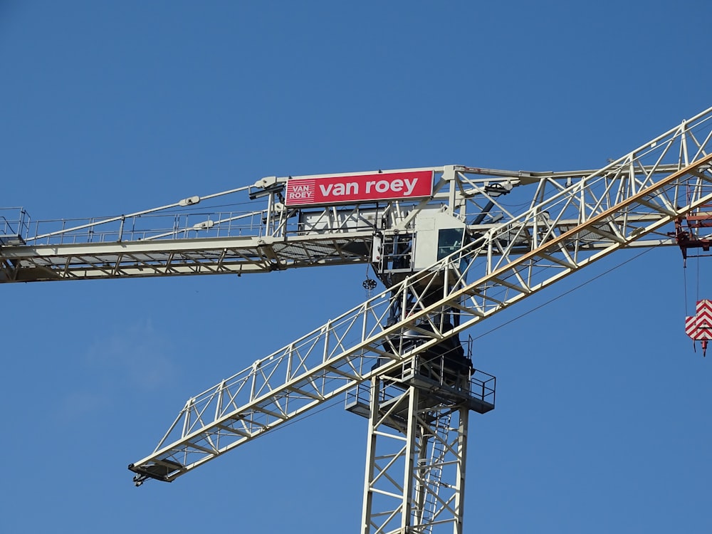 red and white UNK signage