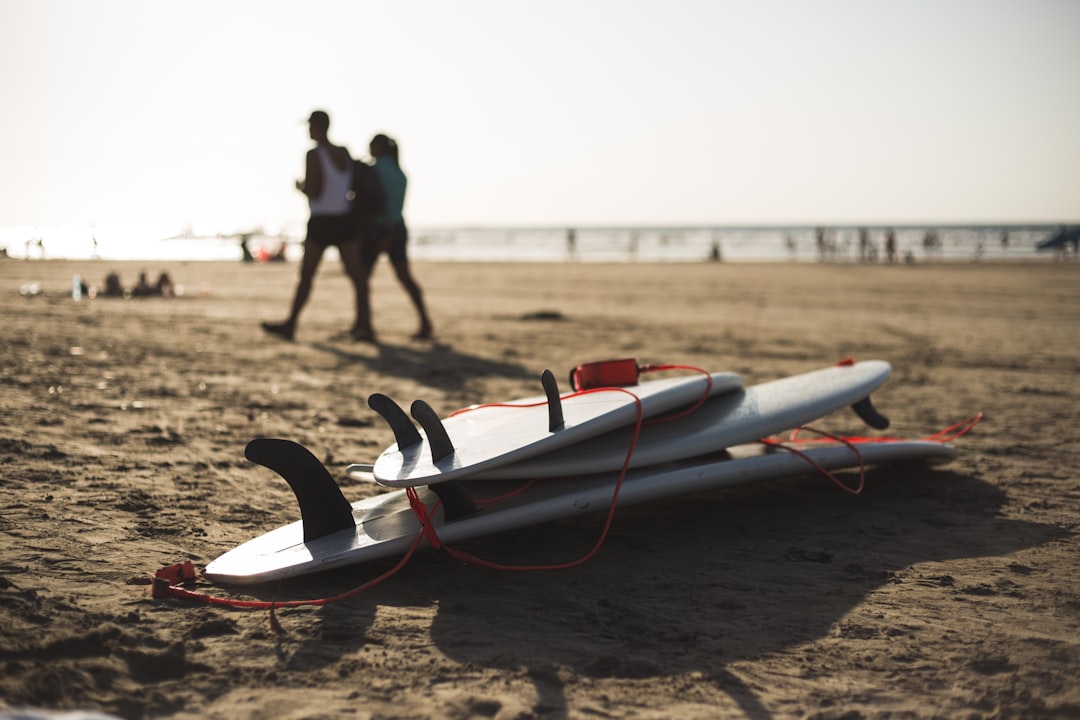 white and red boat on brown sand during daytime