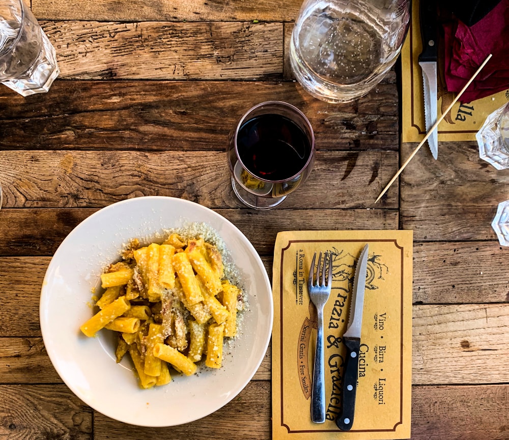 potato fries on white ceramic plate