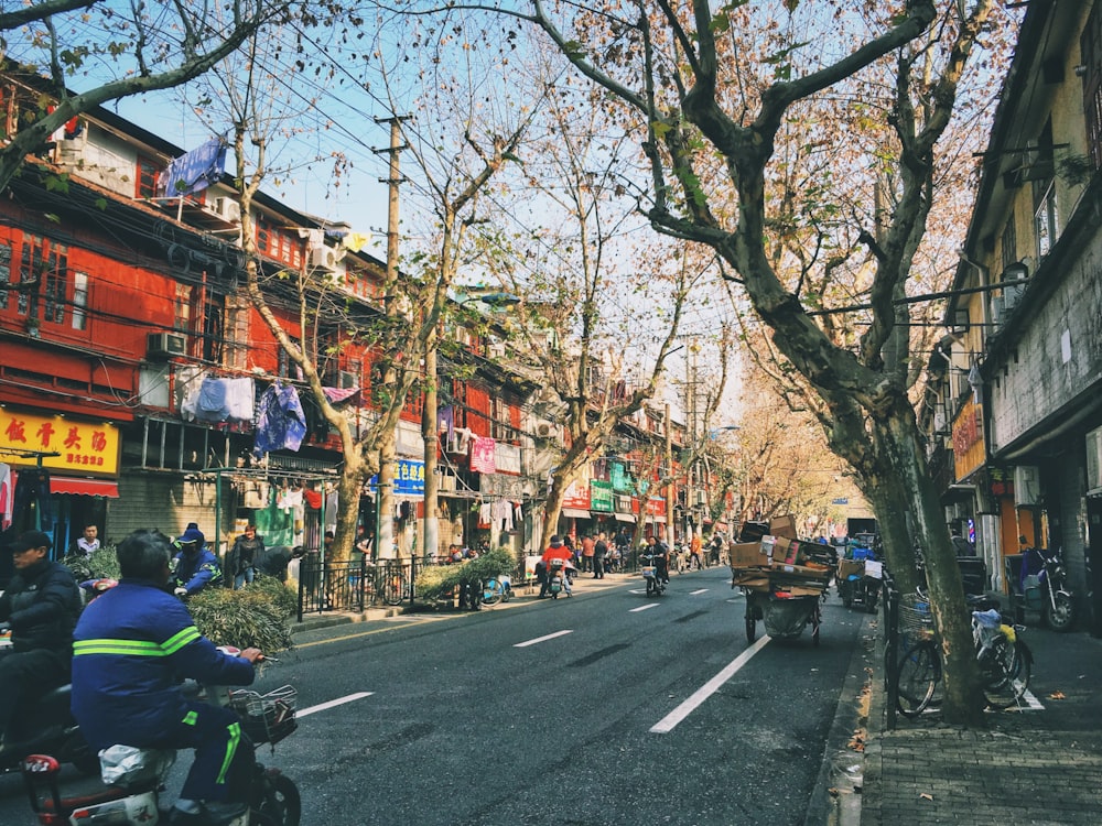 people walking on street during daytime